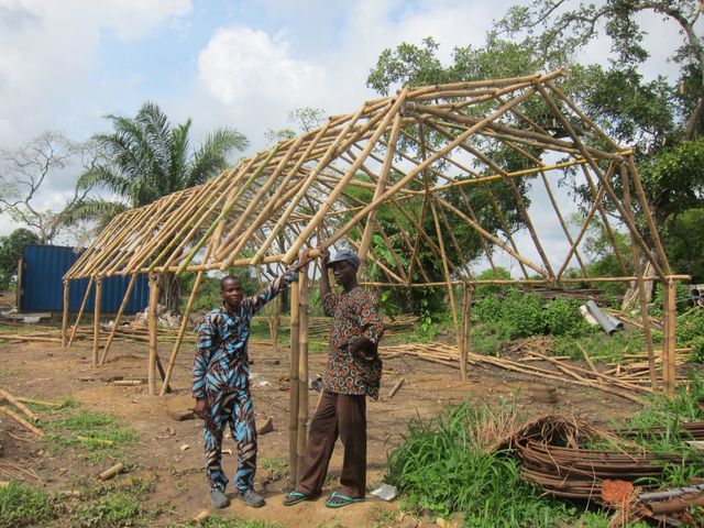 03 Kiosk bamboo vault
