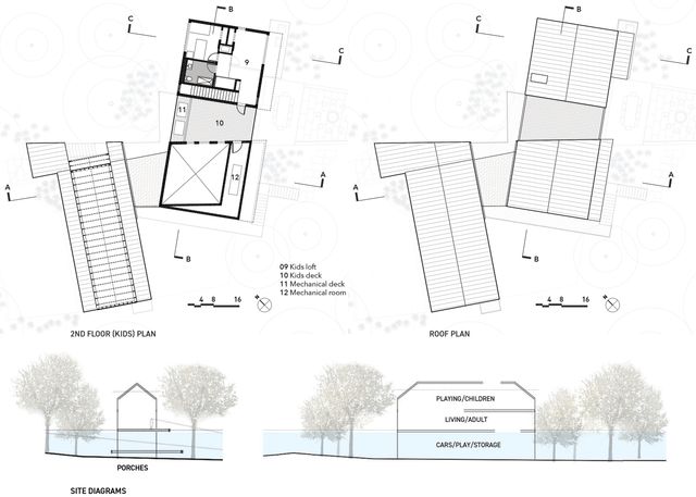 drawing Plans and sections