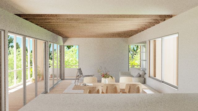 9 Kitchen to living