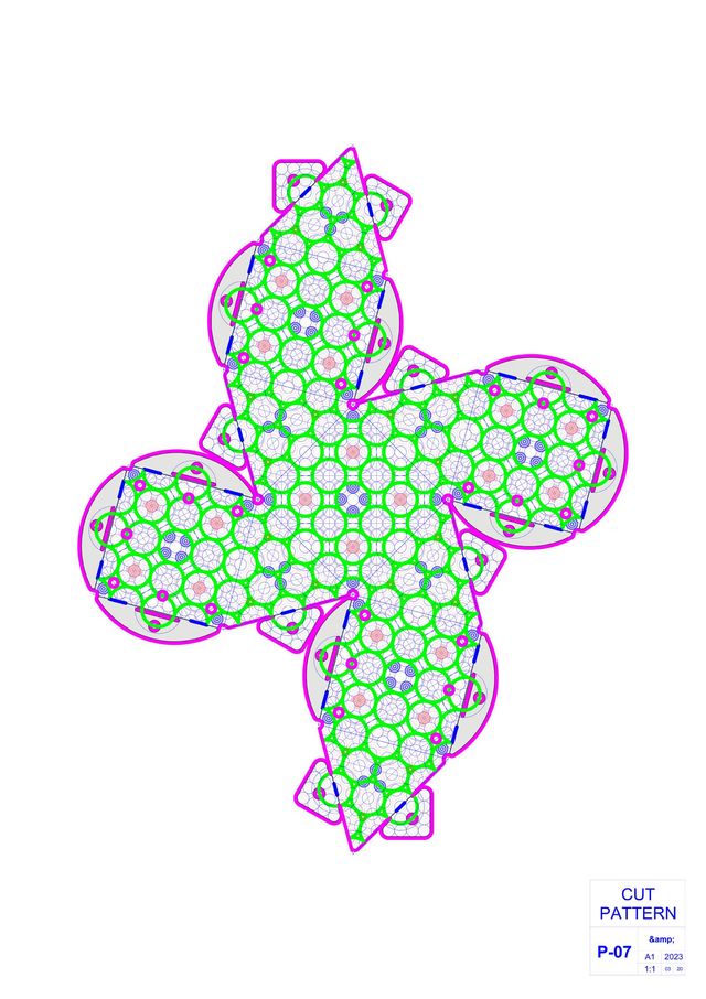 drawing Cut pattern